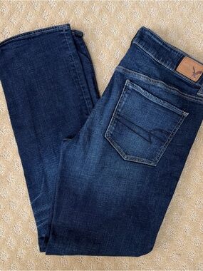 American Eagle Outfitters Dark Blue Denim Jeans